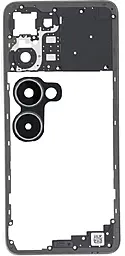 Рамка корпуса Realme 10 4G со стеклом камеры White - фото Рамка корпуса Realme 10 4G со стеклом камеры White