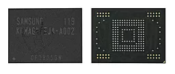 Микросхема флеш памяти Samsung KLMAG4FEJA-A002, 16GB, BGA 153, Rev. 1.5 (MMC 4.41) для Asus ME372CG (K00E) / Samsung GT-P5100 Galaxy Tab 2 10.1 3G, P3100, P7300, P7500