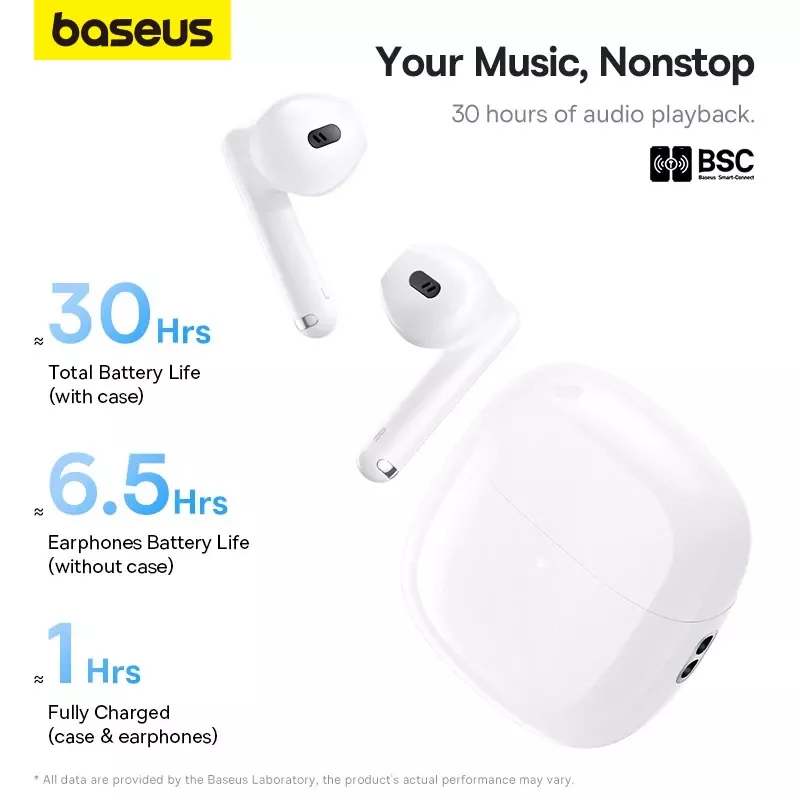 Наушники Baseus WX5 Blue - фото 3