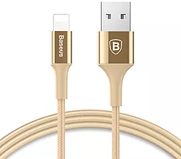 USB Кабель Baseus Shining Lightning Cable Gold (CALSY-0V) - мініатюра 2