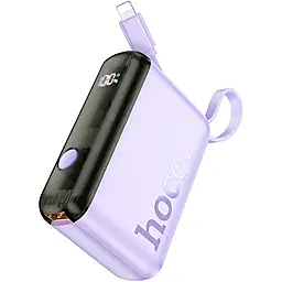 Повербанк Hoco J139 Hero 22.5W+PD20W fully compatible 10000mAh Purple Black - фото Повербанк Hoco J139 Hero 22.5W+PD20W fully compatible 10000mAh Purple Black