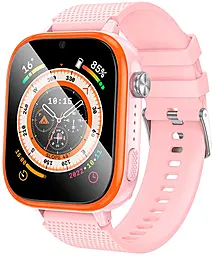 Детские смарт-часы Hoco Y101 4G GPS Pink - фото Детские смарт-часы Hoco Y101 4G GPS Pink