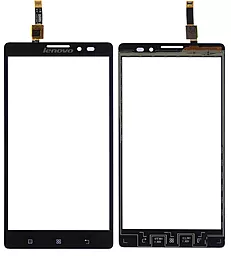 Сенсор (тачскрин) Lenovo K910 Vibe Z Black - фото Сенсор (тачскрин) Lenovo K910 Vibe Z Black
