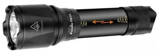 Фонарик аккумуляторный Fenix TK09 XP-L HI LED (1x18650, 2xCR123) Black - фото 4