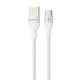 Кабель Proove Double Way Weft USB-A - Type-C 12w 2.4a 1м cable White (CCDW20001202)