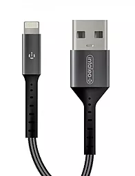Кабель USB Intaleo CB0 0.2M USB Lightning Cable Black / Grey