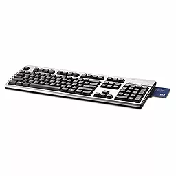 Клавиатура HP USB CCID SmartCard Keyboard (BV813AA) Grey - фото Клавиатура HP USB CCID SmartCard Keyboard (BV813AA) Grey