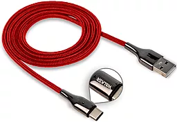 Кабель USB Walker C930 Intelligent 3.1A USB Type-C Cable Red