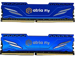 Оперативна пам'ять ATRIA 32 GB (2x16GB) DDR4 3200 MHz Fly Blue (UAT43200CL18BLK2/32)
