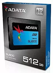Накопичувач SSD ADATA Ultimate SU800 512 GB (ASU800SS-512GT-C) - мініатюра 3