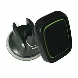 Автодержатель магнитный Magnetic CT301 Black/Green - фото Автодержатель магнитный Magnetic CT301 Black/Green