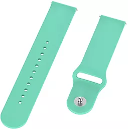 Змінний ремінець для розумного годинника Xiaomi Amazfit Bip/Bip Lite/Bip S Lite/GTR 42mm/GTS/TicWatch S2/TicWatch E (706205) Marine Green