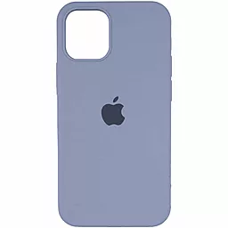 Чехол Silicone Case Full для Apple iPhone 12 Pro Max Sierra Blue