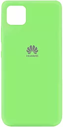 Чехол Epik Silicone Cover My Color Full Protective (A) Huawei Y5p Green