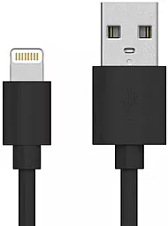 Кабель Dex XS-005 USB-A - Lightning 10.5w 1м cable Black - фото Кабель Dex XS-005 USB-A - Lightning 10.5w 1м cable Black