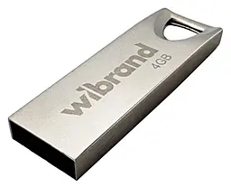 Флешка Wibrand USB 2.0 Taipan 4Gb Silver (WI2.0/TA4U2S)