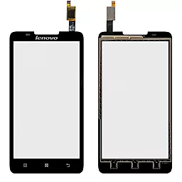 Сенсор (тачскрин) Lenovo A656, A766 Black - фото Сенсор (тачскрин) Lenovo A656, A766 Black