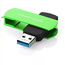 Флешка Exceleram 128GB P2 Series USB 3.1 Gen 1 (EXP2U3GRB128) Green