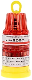 Отвёртка с набором бит Jackly JK 6039 (37 в 1) - миниатюра 4