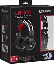 Навушники Redragon Ladon Black/Red (75160) - мініатюра 16