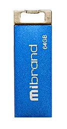 Флешка Mibrand Сhameleon 64GB USB 2.0 (MI2.0/CH64U6U) Blue - фото Флешка Mibrand Сhameleon 64GB USB 2.0 (MI2.0/CH64U6U) Blue
