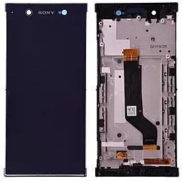 Дисплей Sony Xperia XA1 Ultra (G3212, G3221, G3223, G3226) с тачскрином и рамкой Black