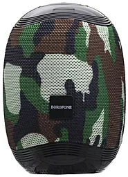 Колонки акустические Borofone BR6 Green Camo - фото Колонки акустические Borofone BR6 Green Camo