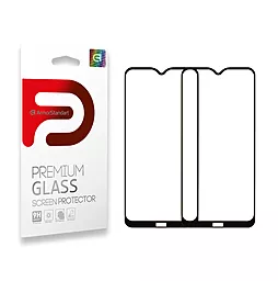 Защитное стекло ArmorStandart Full Glue Xiaomi Redmi 8, Redmi 8A (2шт) Black (ARM56460GFGBK)