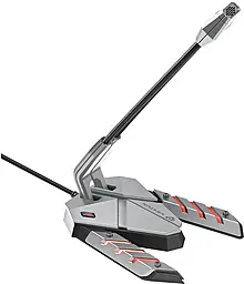 Микрофон Vertux Streamer-3 LED USB Grey (streamer-3.grey)