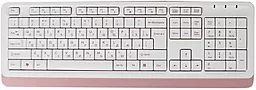 Клавиатура A4Tech FK10 Pink Pink - фото Клавиатура A4Tech FK10 Pink Pink