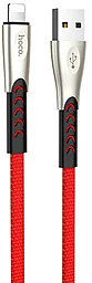 USB Кабель Hoco U48 Superior Speed Charging Lightning Cable Red