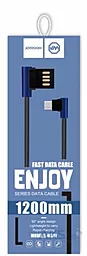 Кабель USB Joyroom S-M341 ENJOY fast data Lightning Black - миниатюра 4