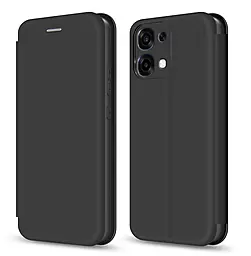 Чехол-книжка MAKE Flip для Oppo A6 Pro Black (MCP-OA6PBK) - фото Чехол-книжка MAKE Flip для Oppo A6 Pro Black (MCP-OA6PBK)