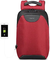 Рюкзак для ноутбука Tigernu T-B3611 15.6" Red - фото Рюкзак для ноутбука Tigernu T-B3611 15.6" Red