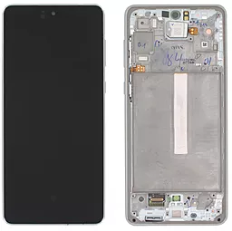 Дисплей Samsung Galaxy A73 A736 с тачскрином и рамкой, оригинал, White - фото Дисплей Samsung Galaxy A73 A736 с тачскрином и рамкой, оригинал, White