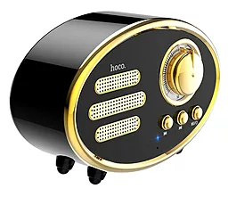 Колонки акустичні Hoco BS25 Time Black - фото Колонки акустичні Hoco BS25 Time Black