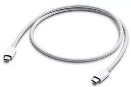 Відеокабель Apple USB Type-C Thunderbolt 3 Cable 0.8м White (MQ4H2ZM/A) - мініатюра 3