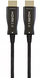 Відеокабель HDMI (AOC) v2.0 4k 60hz 25m black (CCBP-HDMI-AOC-25M) Cablexpert - фото Відеокабель HDMI (AOC) v2.0 4k 60hz 25m black (CCBP-HDMI-AOC-25M) Cablexpert