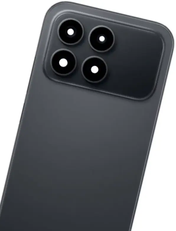 Задня кришка корпусу Xiaomi Redmi K90 зі склом камери Black - фото 2