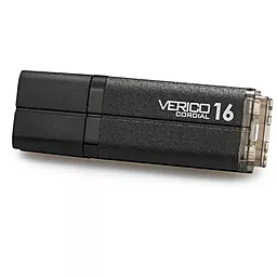 Флешка Verico USB 16Gb Cordial (1UDOV-MFBKG3-NN) Black - фото Флешка Verico USB 16Gb Cordial (1UDOV-MFBKG3-NN) Black