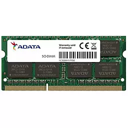 Оперативна пам'ять для ноутбука ADATA SoDIMM DDR3 8GB 1333 MHz (AD3S1333W8G9-S)