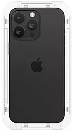Захисне скло Spigen для Apple iPhone 15 Pro Max Glass tR EZ Fit (2 Pack) Clear (AGL06872)