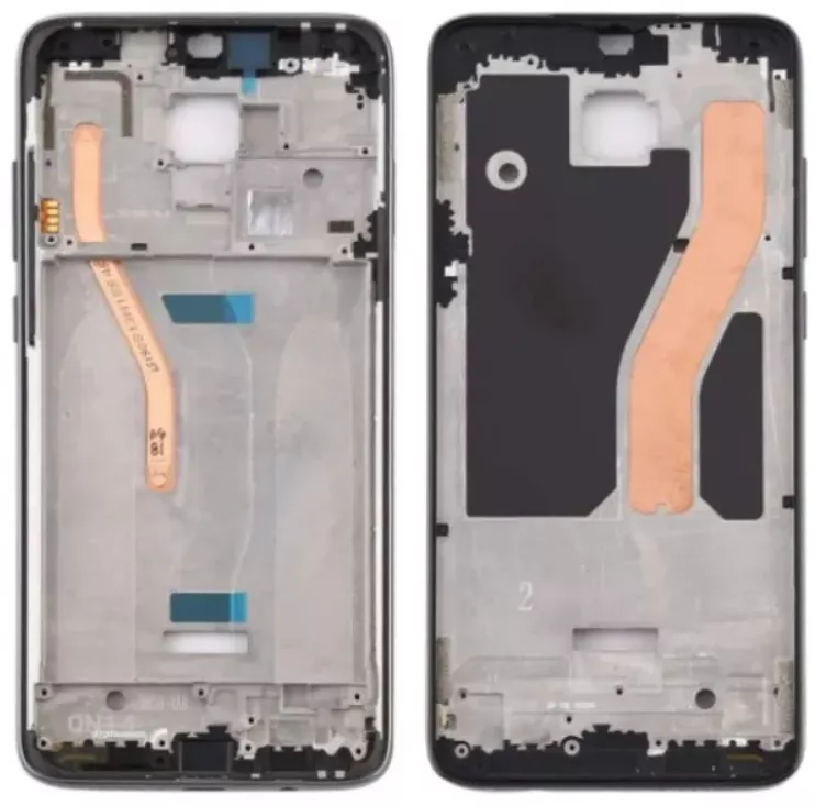 Рамка дисплея Xiaomi Redmi Note 8 Pro Global version, Single SIM Black - фото 1
