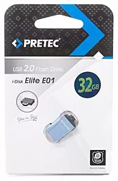 Флешка Pretec Elite 32Gb Blue - миниатюра 3
