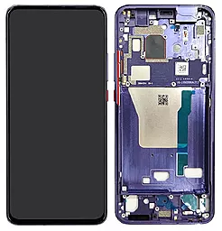 Дисплей Xiaomi Poco F2 Pro, Redmi K30 Pro, K30 Ultra з тачскріном і рамкою, оригінал, Purple