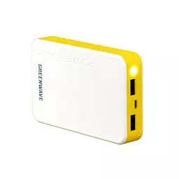 Повербанк Greenwave TD-60 10000mAh White/Yellow (R0014030) - мініатюра 2
