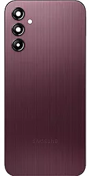 Задняя крышка корпуса Samsung Galaxy A14 A145 со стеклом камеры Original Dark Red - фото Задняя крышка корпуса Samsung Galaxy A14 A145 со стеклом камеры Original Dark Red