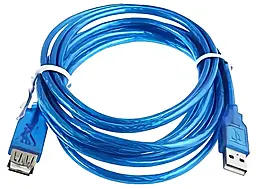 Кабель (шлейф) EasyLife Удлинитель USB (5 м) Голубой - фото Кабель (шлейф) EasyLife Удлинитель USB (5 м) Голубой