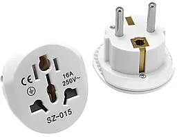 Сетевой переходник ep0203 EU Plug Adapter White EasyLife - фото Сетевой переходник ep0203 EU Plug Adapter White EasyLife