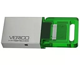 Флешка Verico 32 GB Hybrid Mini Green (VP57-32GGV1G) Green - фото Флешка Verico 32 GB Hybrid Mini Green (VP57-32GGV1G) Green